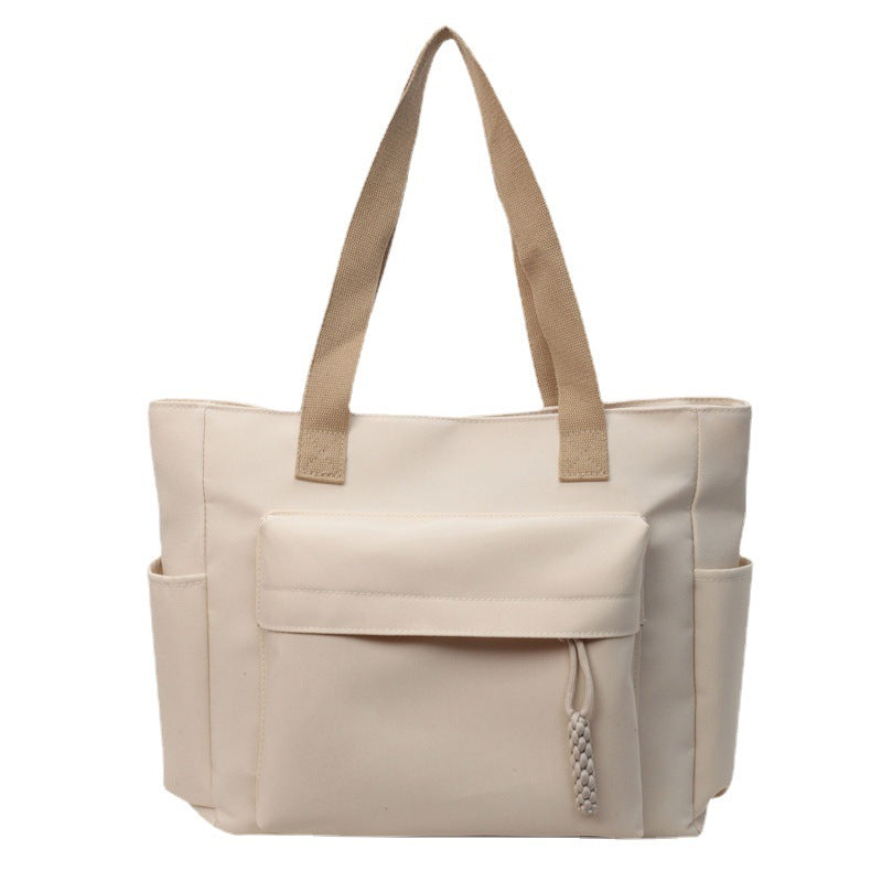 Large Capacity Female Summer Canvas Simple Western Bags