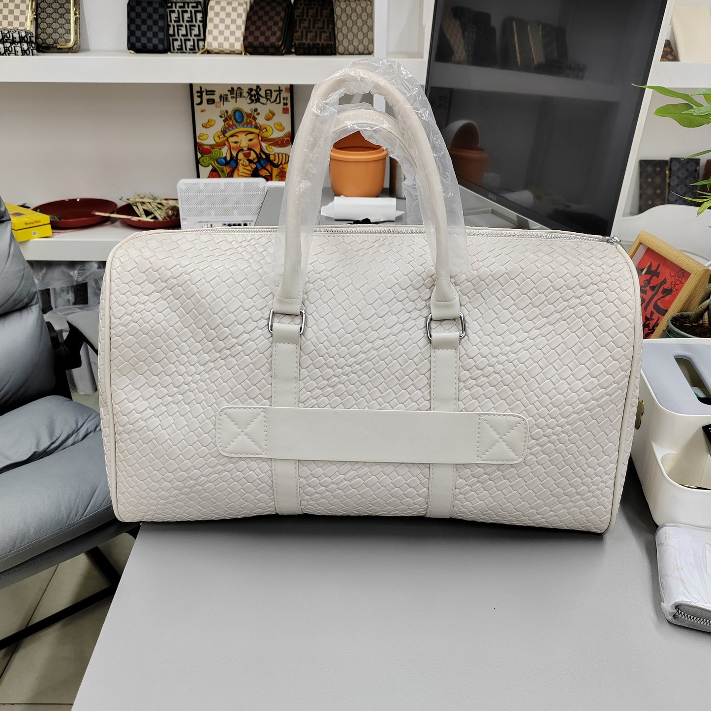 Men's Short-distance Large Capacity Unisex Big Boarding Travel Bags