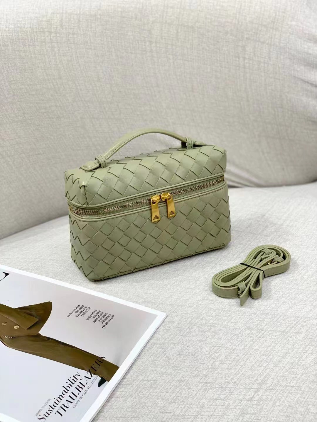 Casual Box Rhombus Chain Western Fashion Handbags