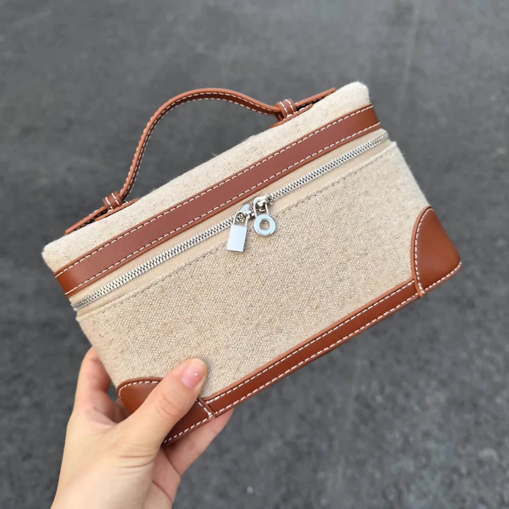 Creative Innovative Women's Stitching Leather Vintage Crossbody Bags