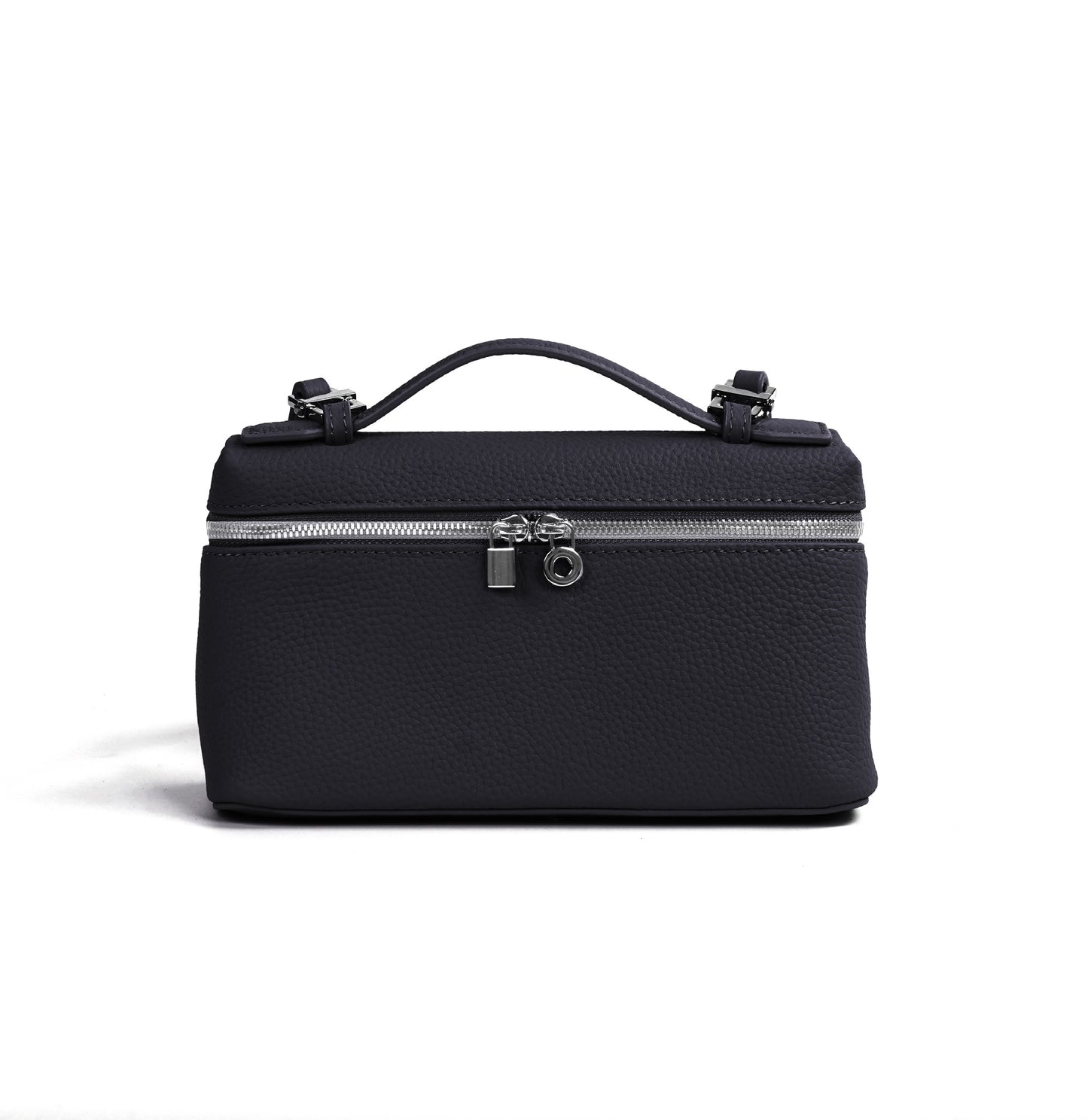 Women's First Layer Cowhide Lunch Box Genuine Handbags