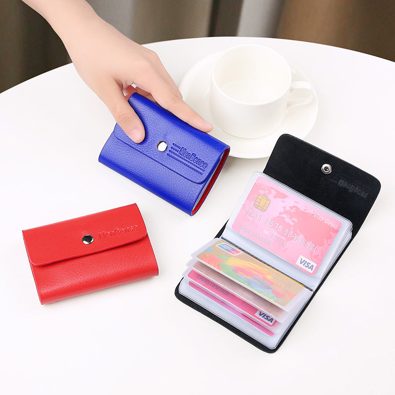Women's & Men's & Large Capacity Multiple Slots Credit Card Holder