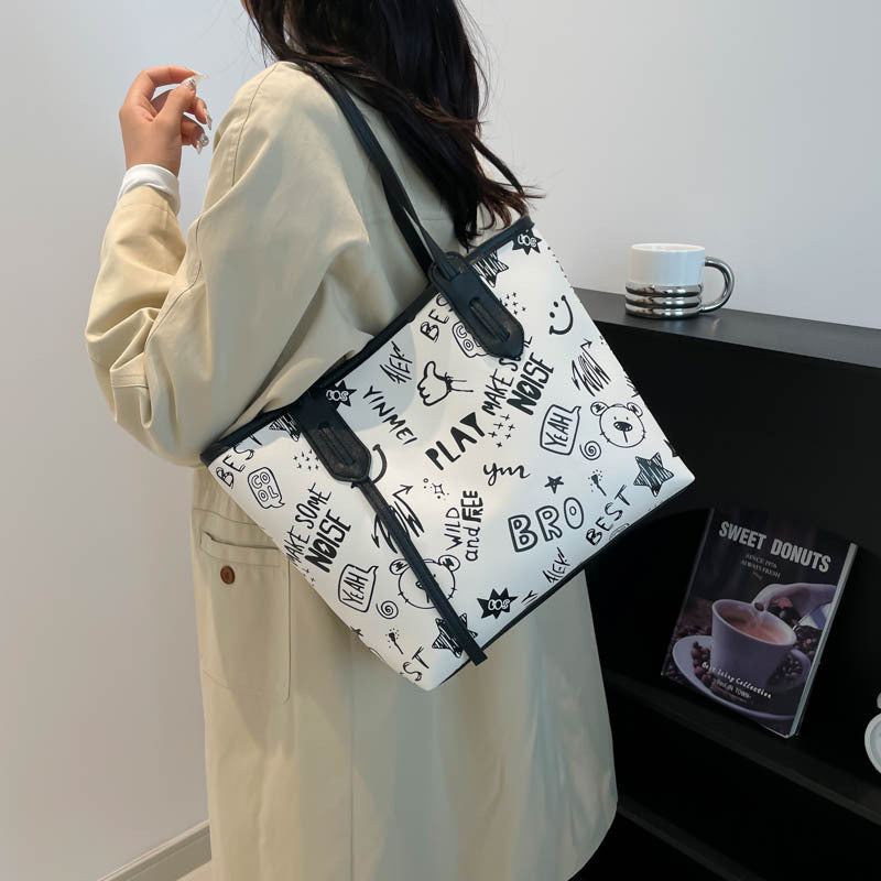 Women's Simple Elegant Large Capacity Summer Fresh Crossbody Bags