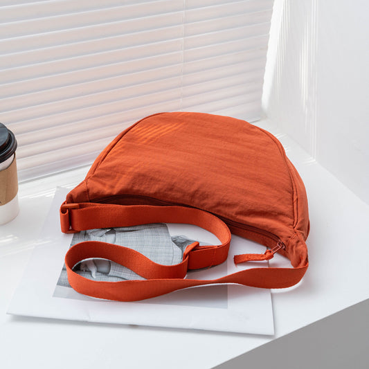 Women's Fitting Room Nylon Dumpling Cloth Crossbody Bags