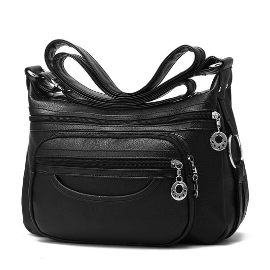 Women's Mother Soft Leather Texture Large Capacity Crossbody Bags