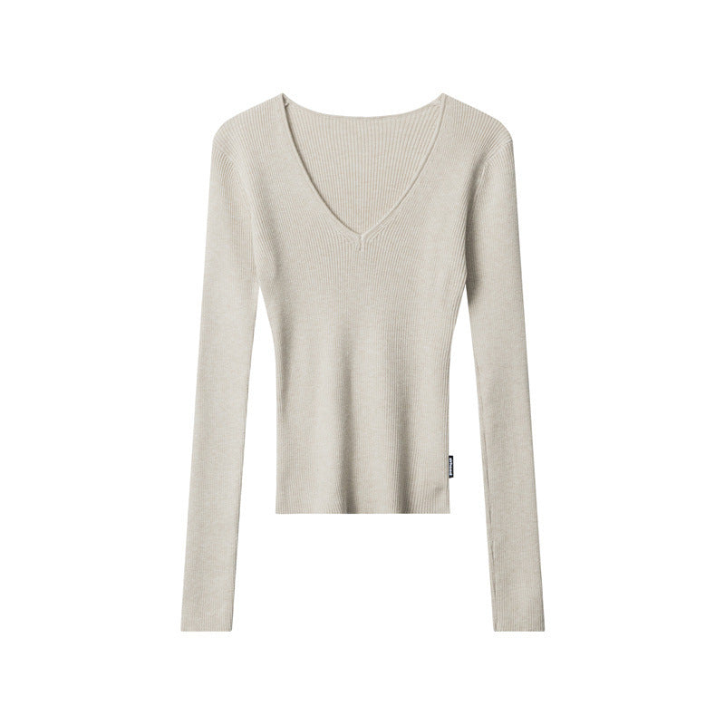 Women's Early Autumn Inner Bottoming Shirt Slimming Sweaters