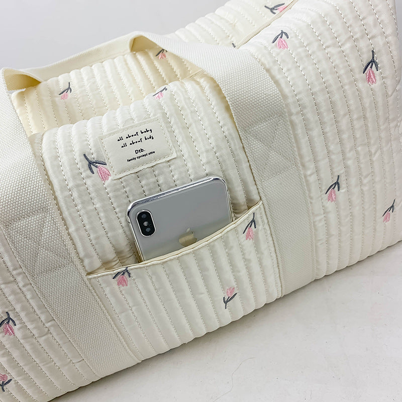 Large Korean Style Capacity Bear Embroidery Bags