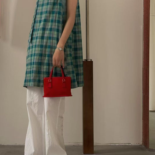 Women's Niche Goat Skin Suede Summer Handbags