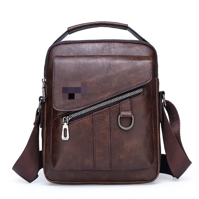 Men's Beautiful Retro Portable Soft Leather Bags