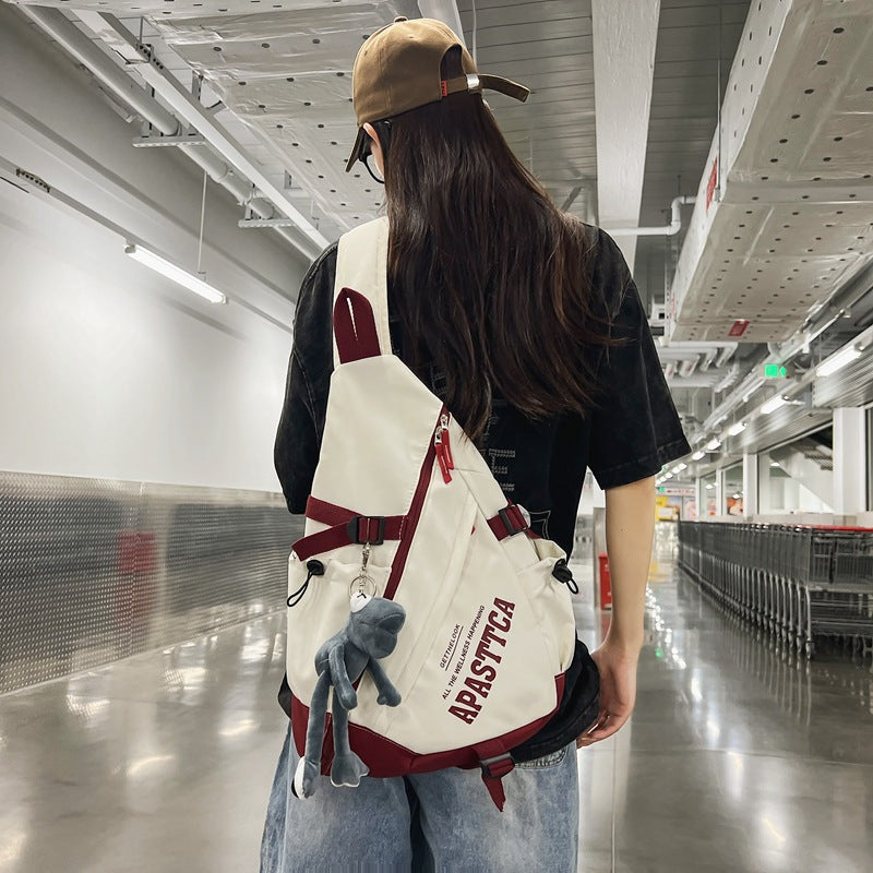 Women's & Men's & Fashion Large Capacity Riding Men's Chest Bags