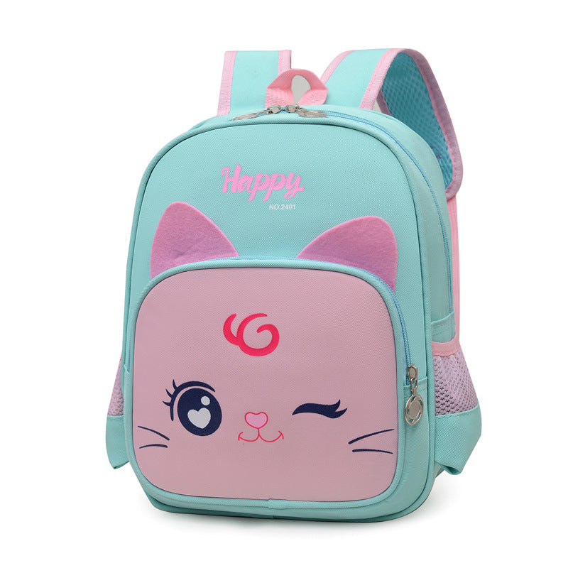 Trendy Cartoon Cute Boys Large Capacity Kindergarten School Bags