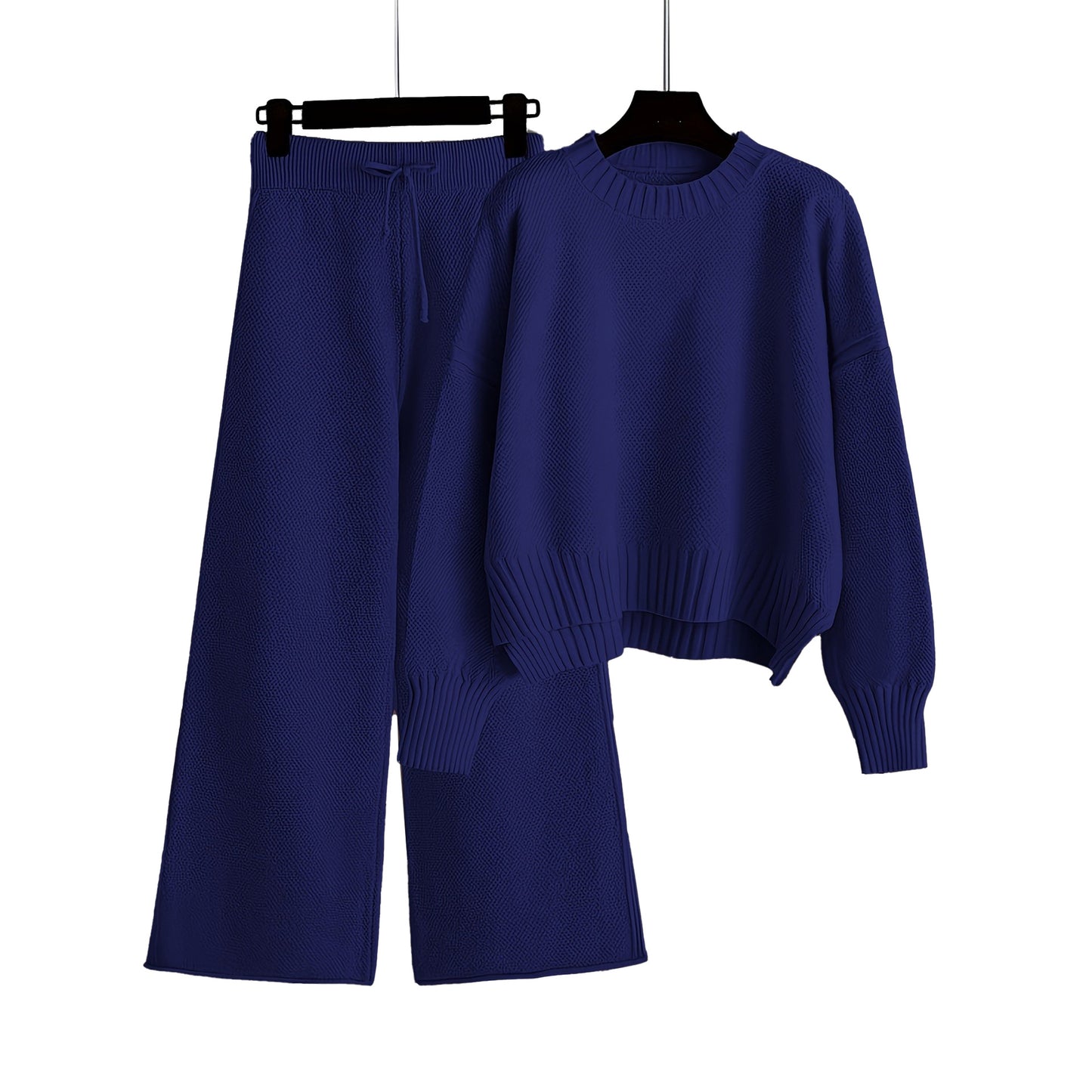 Women's Fashion Casual Knitting Loose Wide Leg Sweaters