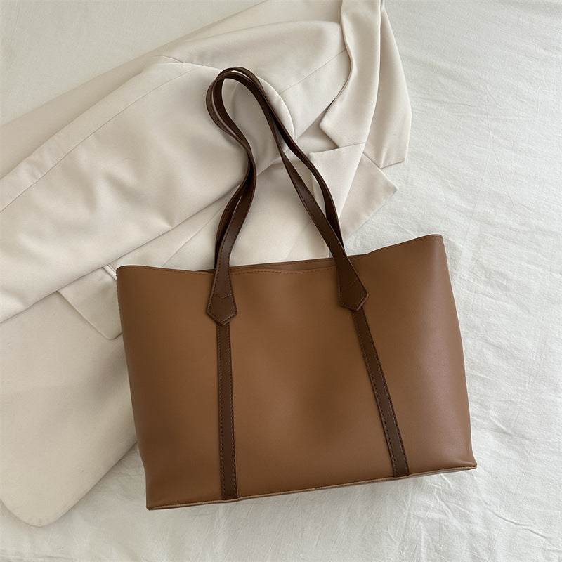 Women's High-grade Soft Surface Fashionable Large Capacity Tote Bags