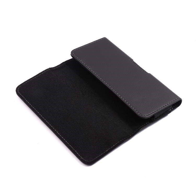 Men's Elderly Durable Leather Flare Cut Pants Horizontal Shell Construction Men's Waist Packs