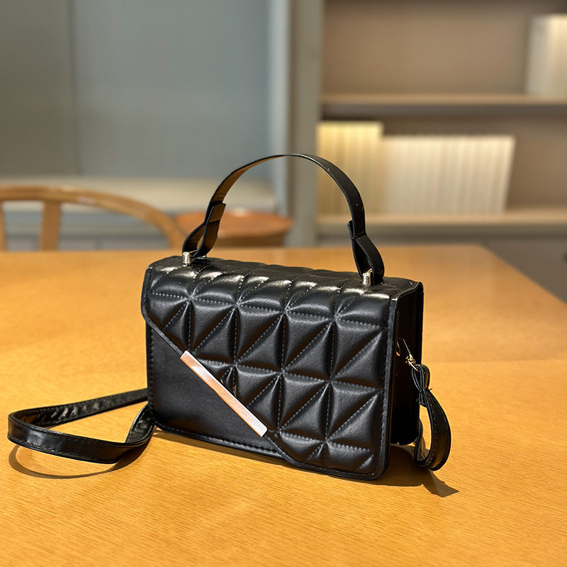 Women's Diamond Embroidery Thread Fashion Pouches Simple Crossbody Bags