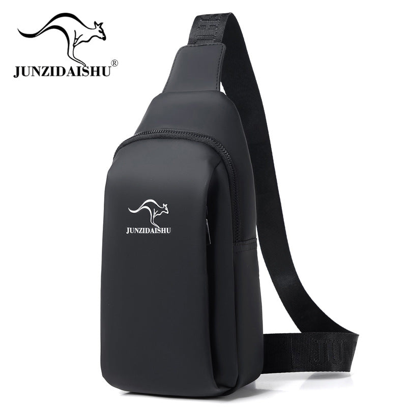 Men's Waterproof Oxford Cloth Korean Fashion Men's Chest Bags