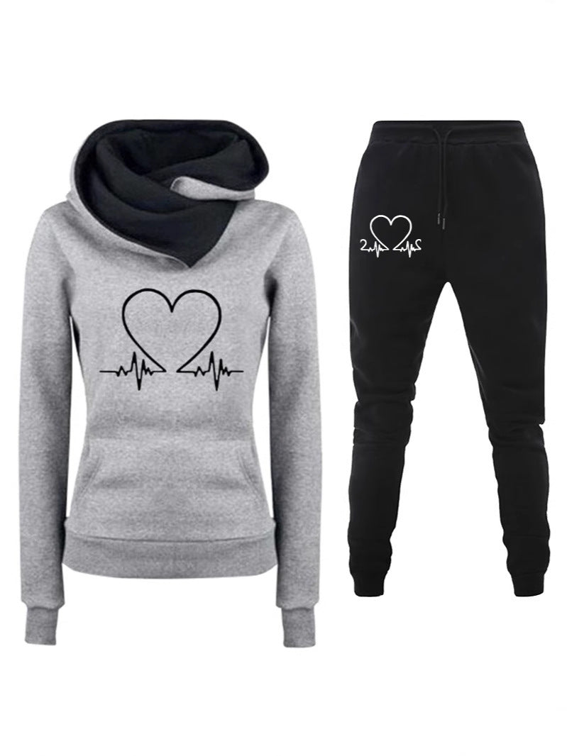 Spring Leisure Sports Heartbeat Frequency Female Women's Sweater, Sweater