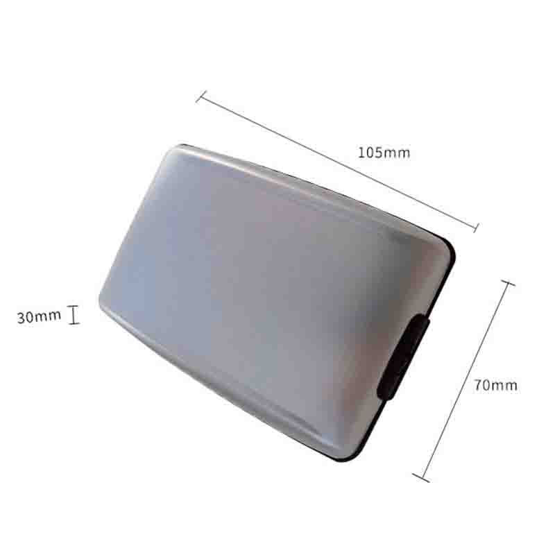 Aluminium Alloy Multifunctional Aluminum Bank Fashion Card Holder