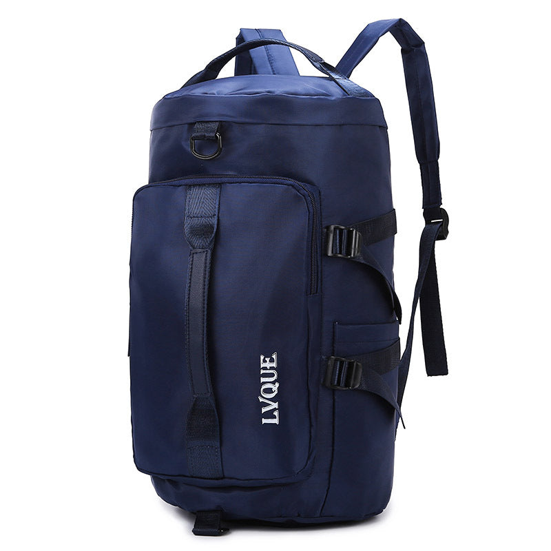 Short Distance Dry Wet Separation Round Travel Bags