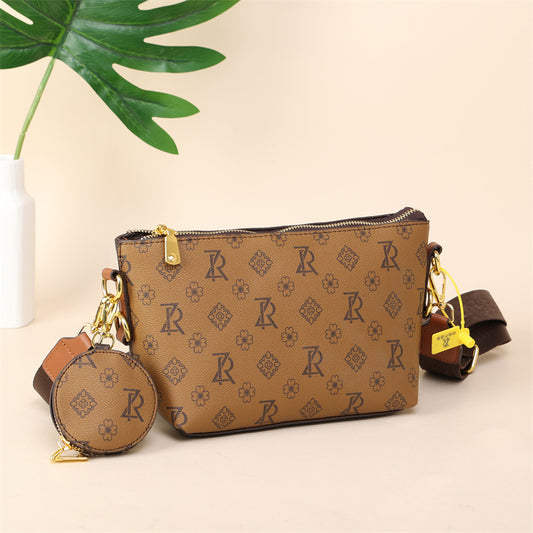 Classic Trendy Personality Vintage Printed Simple Crossbody Bags