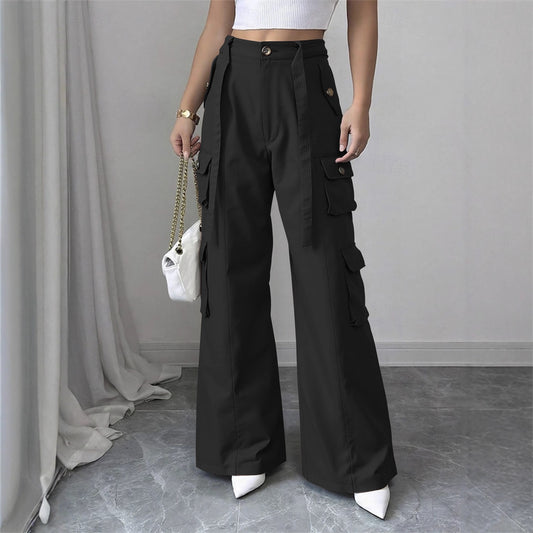 Women's Overalls American Fashion High Street Casual Pants