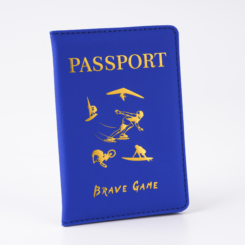 Power Creative Gilding Passport Cover Credentials Card Holder