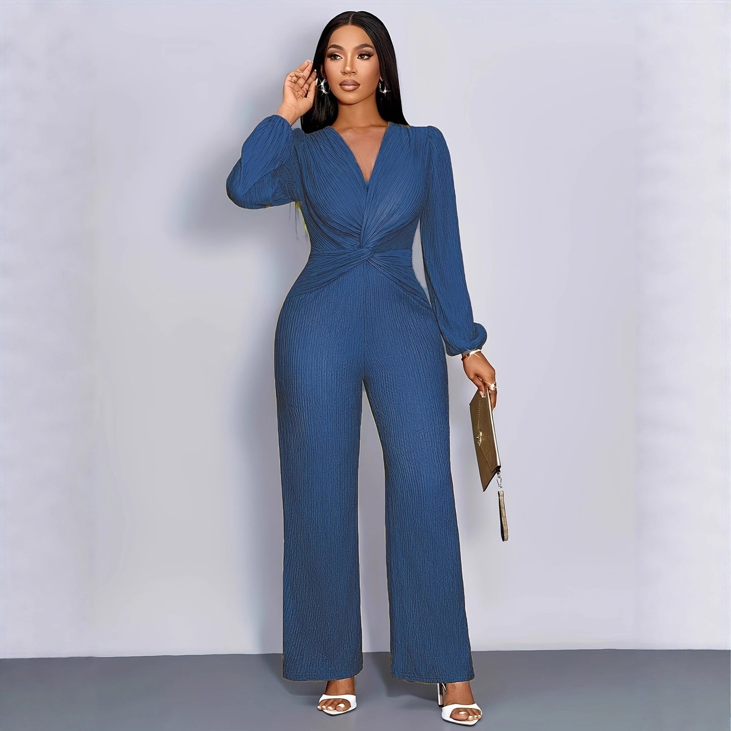 Women's Autumn Solid Color Fashion Leisure Women's Jumpsuit/clothing