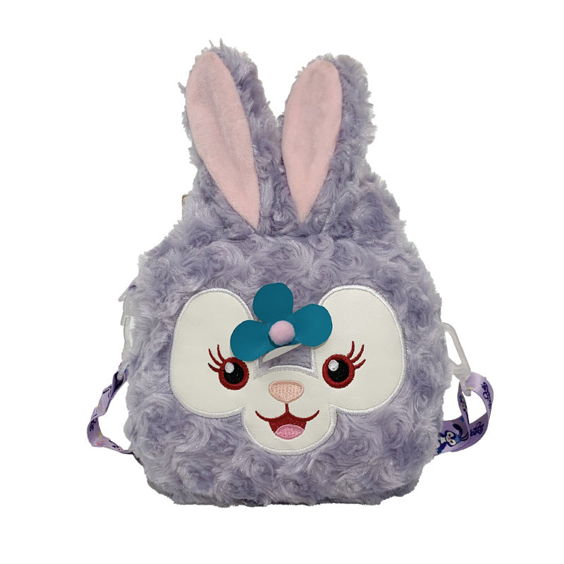 Plush Cute Cartoon Crane Machines Doll Purses