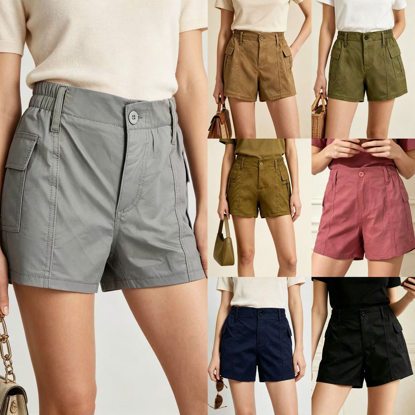Women's Summer Retro Simple Casual Slim Fit Women's Jeans