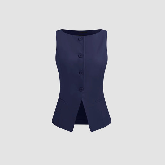Women's Fashion Solid Color Slim Fit Slimming Women's Vest