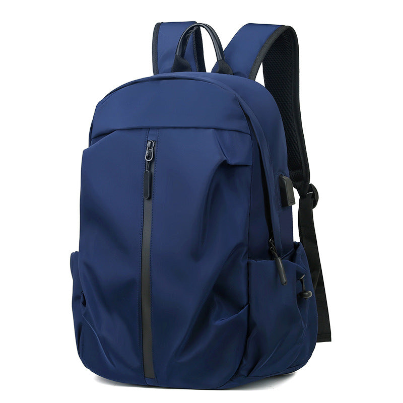 Men's Printed Oxford Cloth Computer Leisure Travel Bags