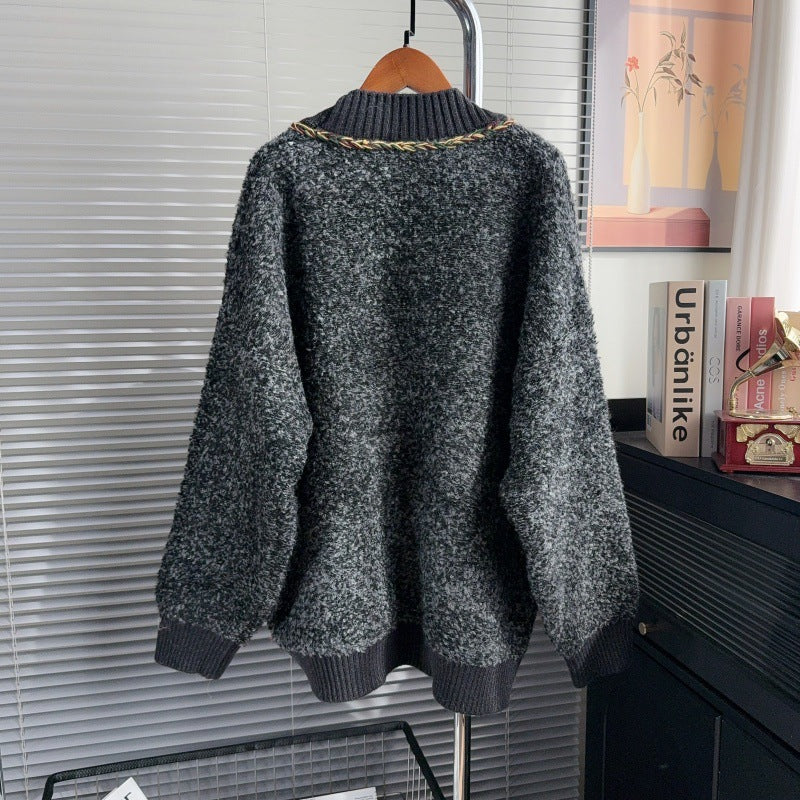 Women's High-grade Casual Loose Lazy Style Wear Sweaters