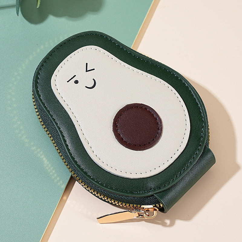 Cute Avocado Hot Exquisite Fashion Storage Card Holder