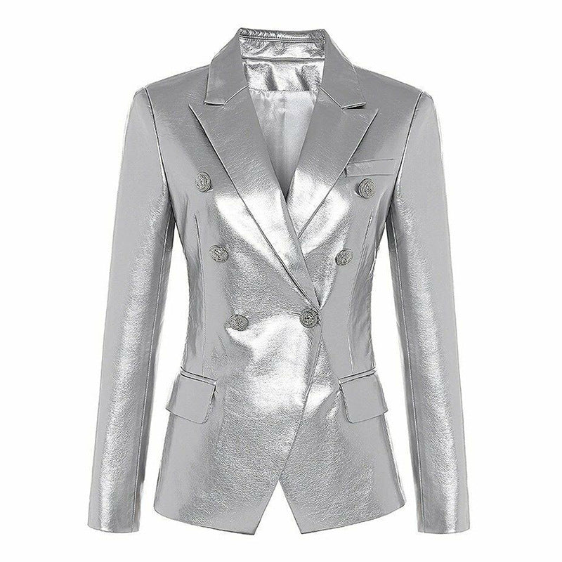 Black Long Sleeve Temperament Commute Collar No Jackets