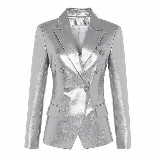 Black Long Sleeve Temperament Commute Collar No Jackets