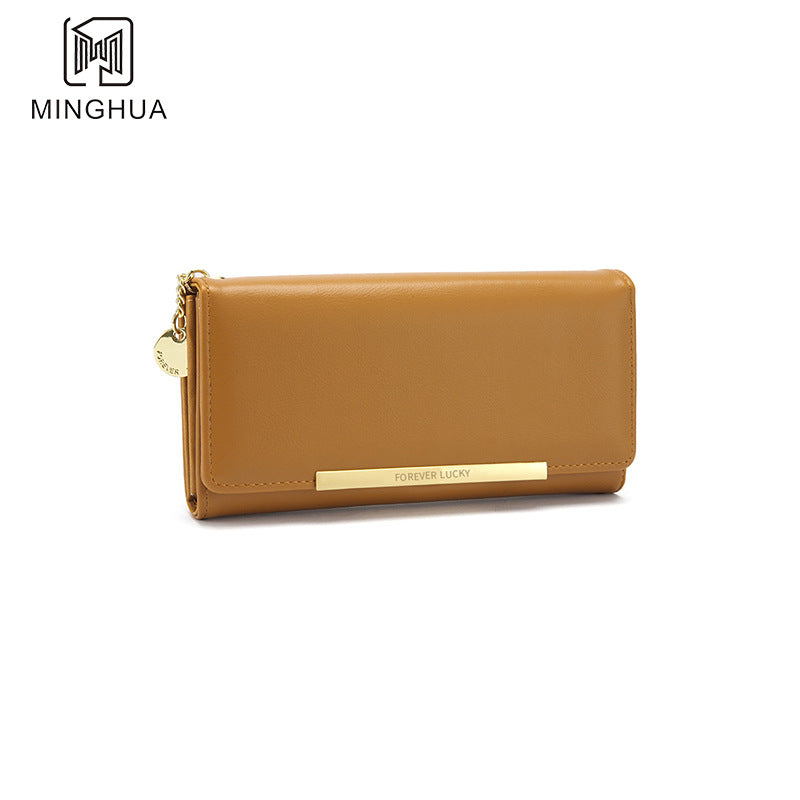 Women's Long Summer High Sense Solid Color Ladies Wallets