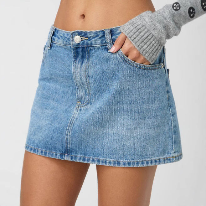 Women's Slim Casual Stretch Washed Denim Women's Jeans