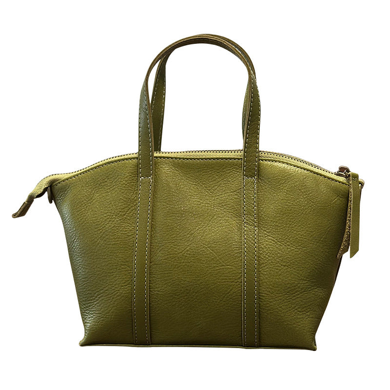 Women's Genuine Leather First Layer Korean Style Handbags