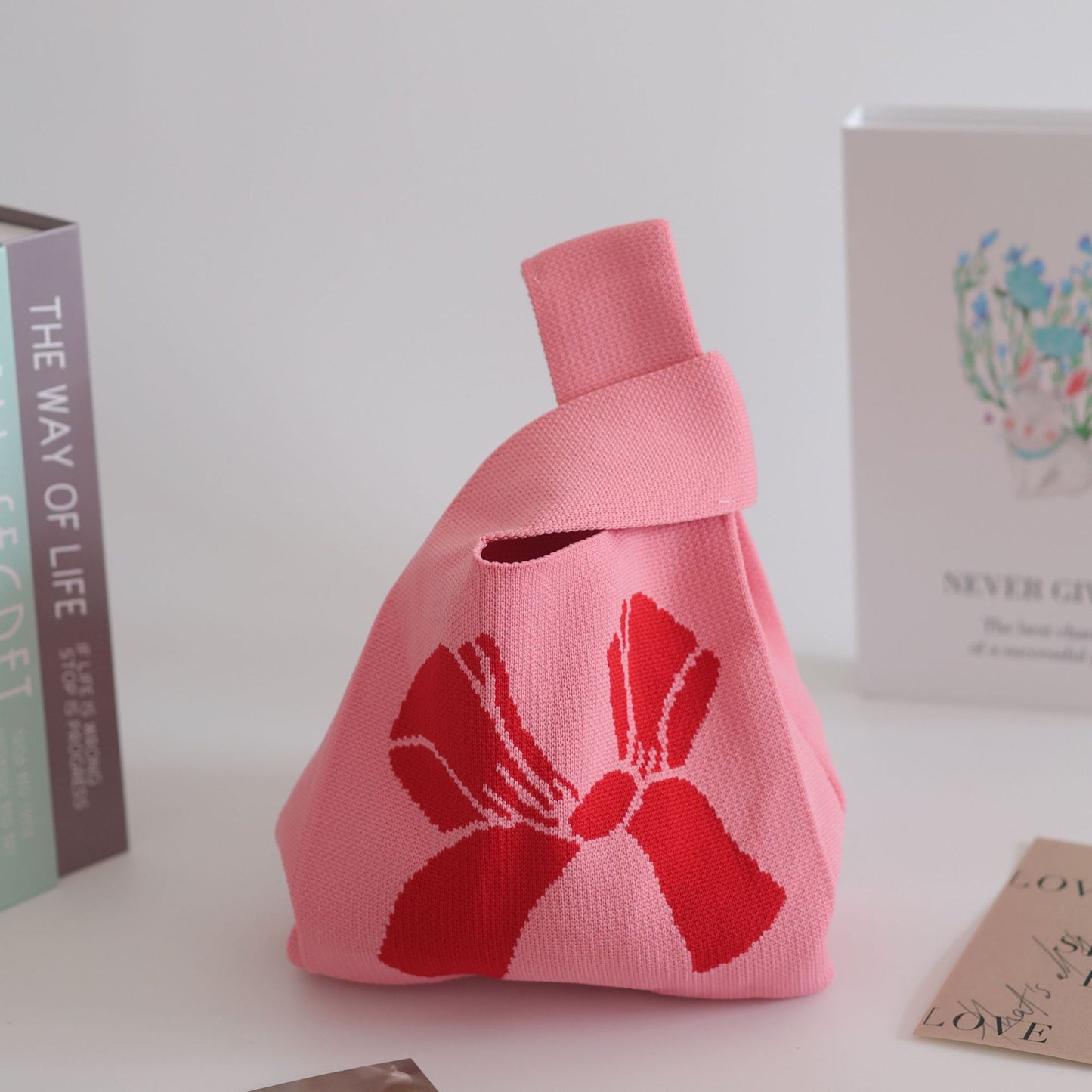 Women's Stylish Knitted Woven Vest Simple Handbags