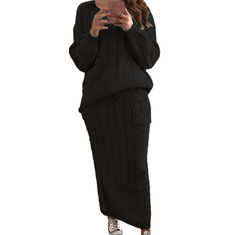 Women's Trendy Fashion Twist Flower Needle Sweaters