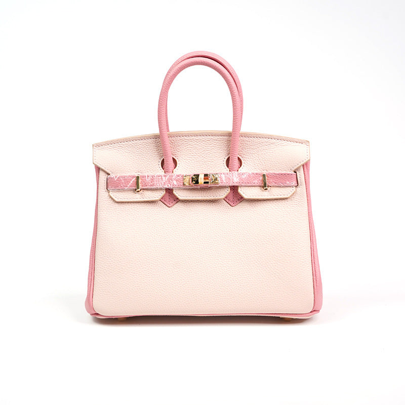 Women's High Sense Fashion Temperament Genuine Leather Classic Handbags