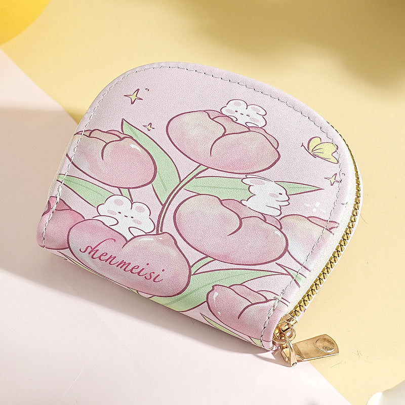 Women's & Men's & Trendy Document Bank Storage Cute Card Holder