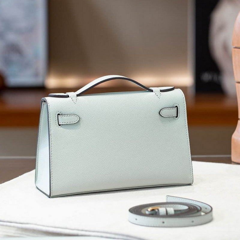 Women's Palm Print Cowhide Mini Generation Kelly Fashion Bags