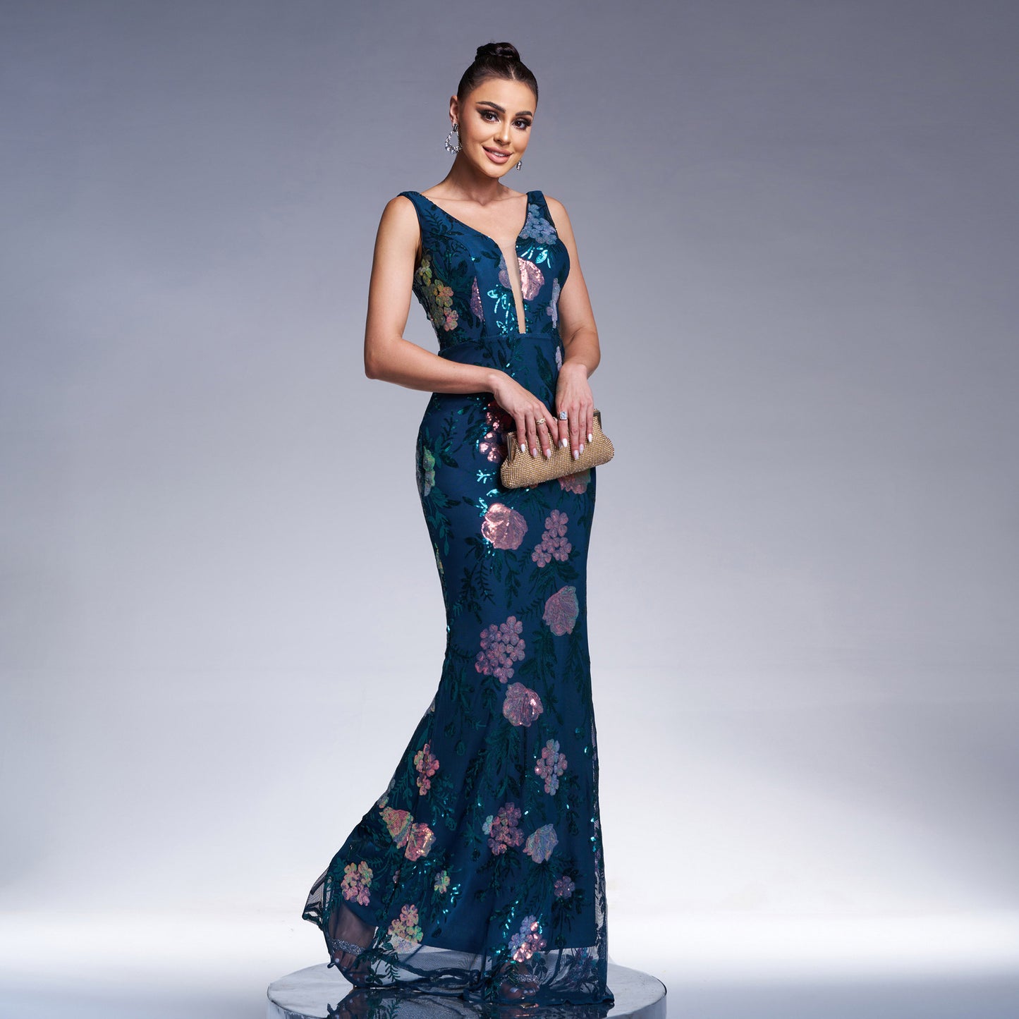 Women's Elegant Sexy Sleeveless Sequins Party Dress Dresses