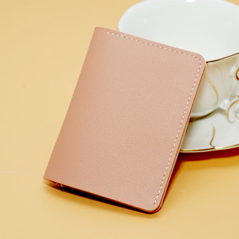 Women's Lightweight Document Mini Clamp Unisex Credit Ladies Wallets