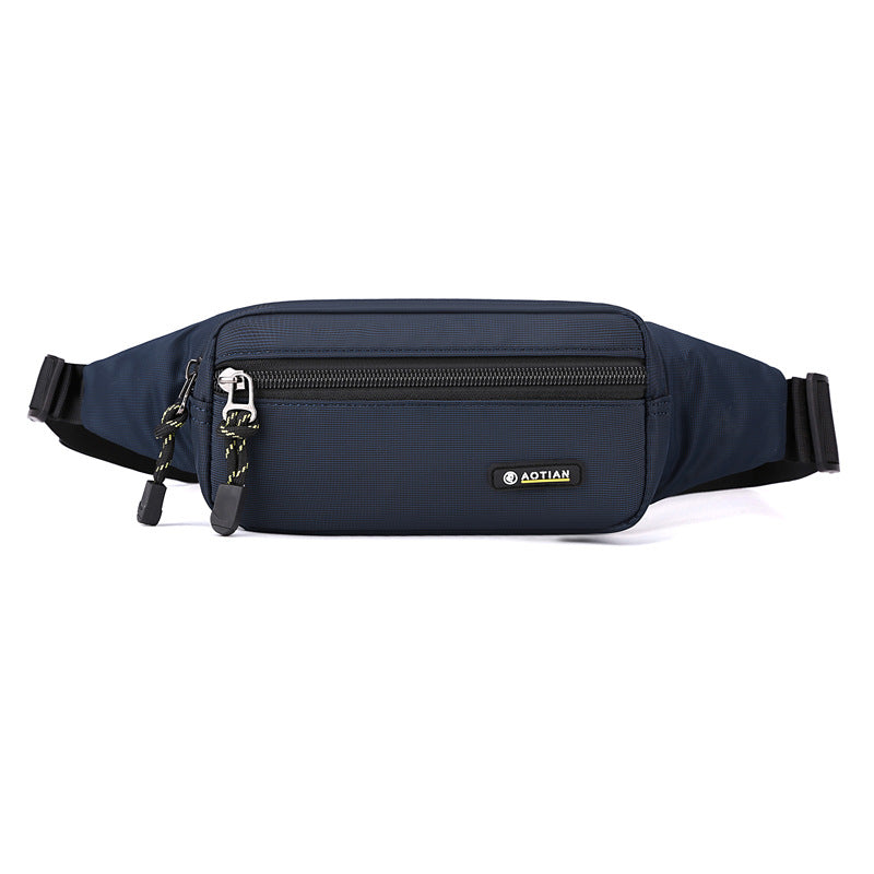 Men's Simple Fashion Pouch Mobile Oxford Cloth Men's Waist Packs