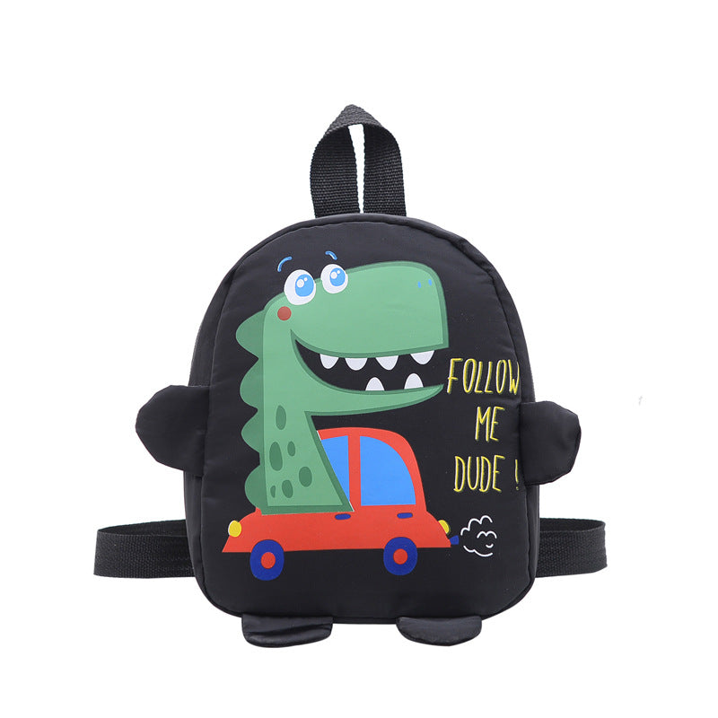 Comfortable Mini Boys Cute Dinosaur Snack Kindergarten School Bags