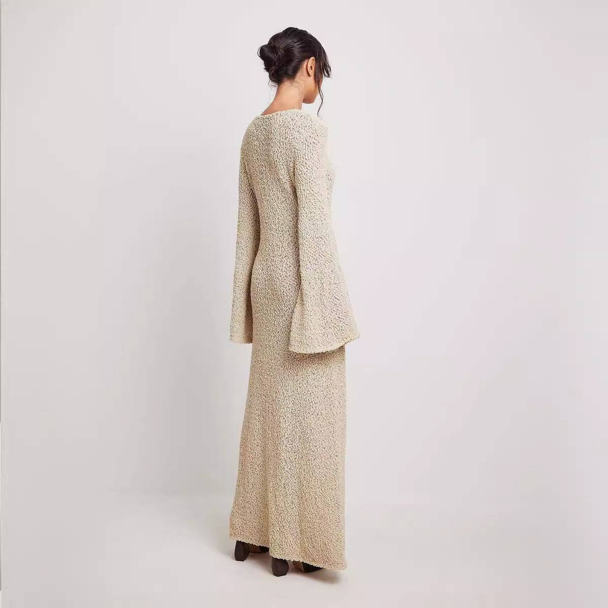 Women's Autumn Long Dress Elegant Slimming Versatile Dresses
