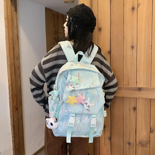 High Female Niche Design Junior Decoration Middle School Students' Schoolbags