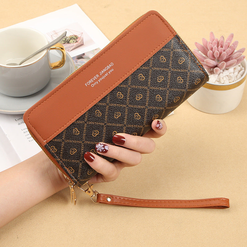 Women's Color Matching Clutch Summer Versatile Fashion Ladies Wallets